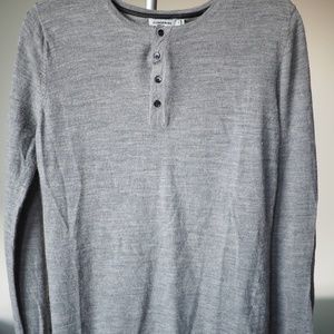 J. Lindeberg Grey Sweater Mens Medium